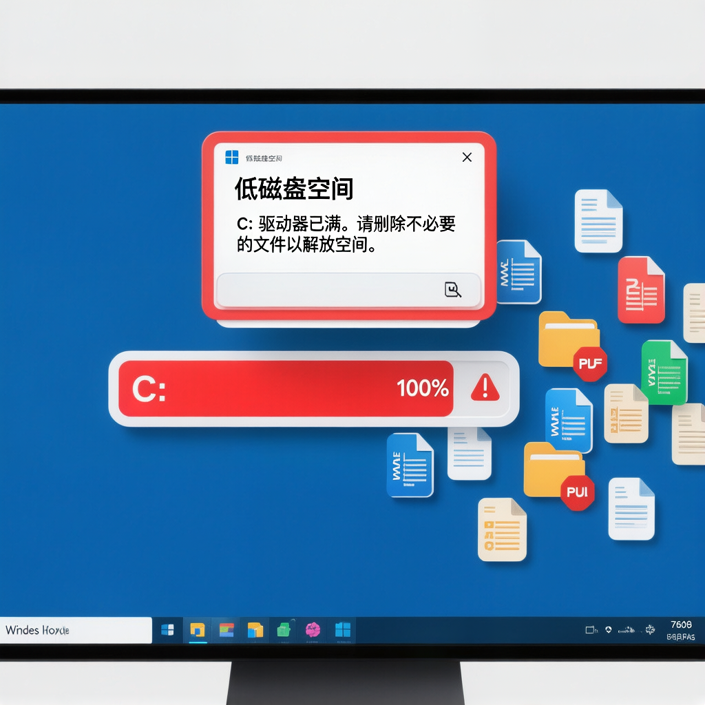 C盘满了怎么办?用归所让文件自动归位不再挤占C盘