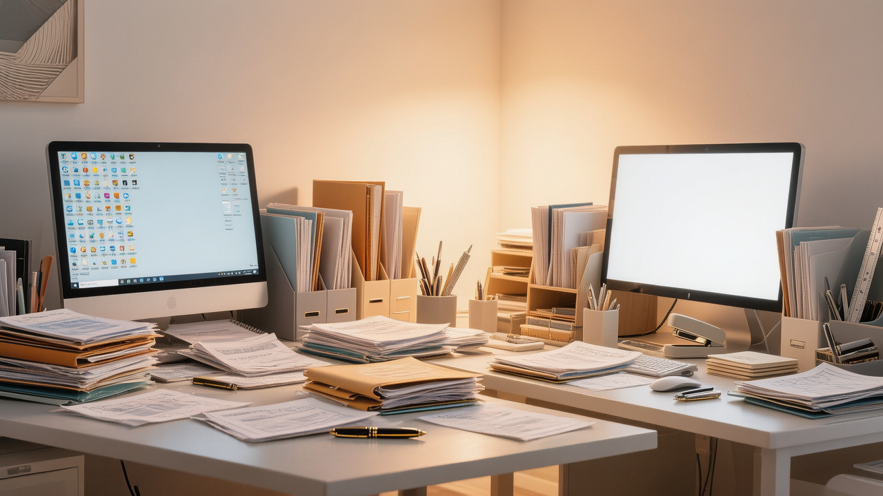 每次整理完桌面又乱了?我用这个方法彻底跳出死循环