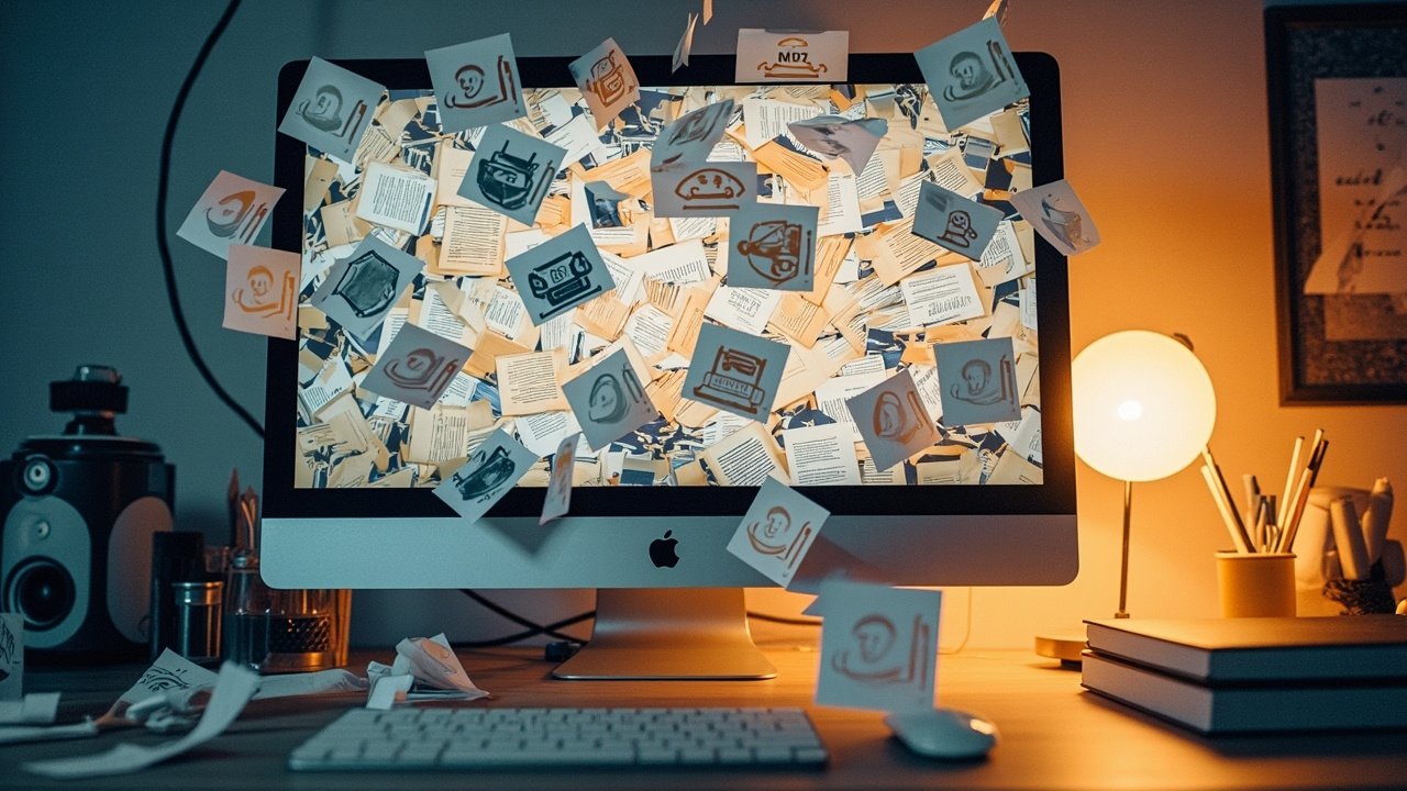 桌面文件乱成一团?我曾以为这是无解的难题